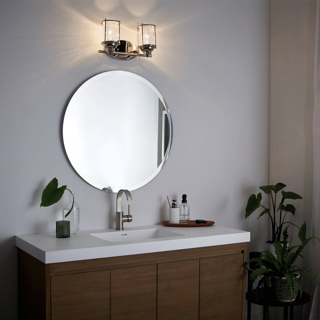 Polished Nickel 2 Light Bath R65626
