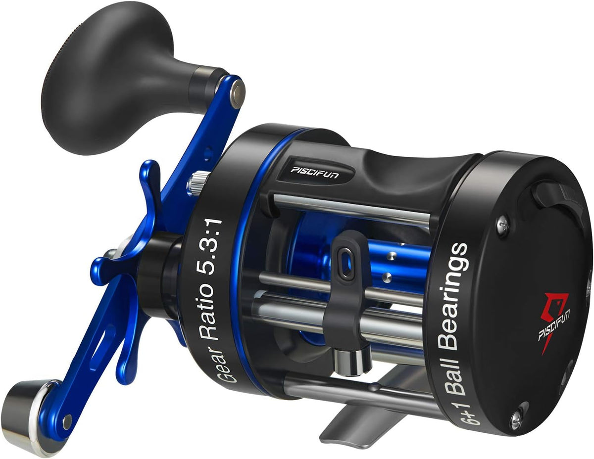 Round Baitcasting Reel Pack of 2 W497848