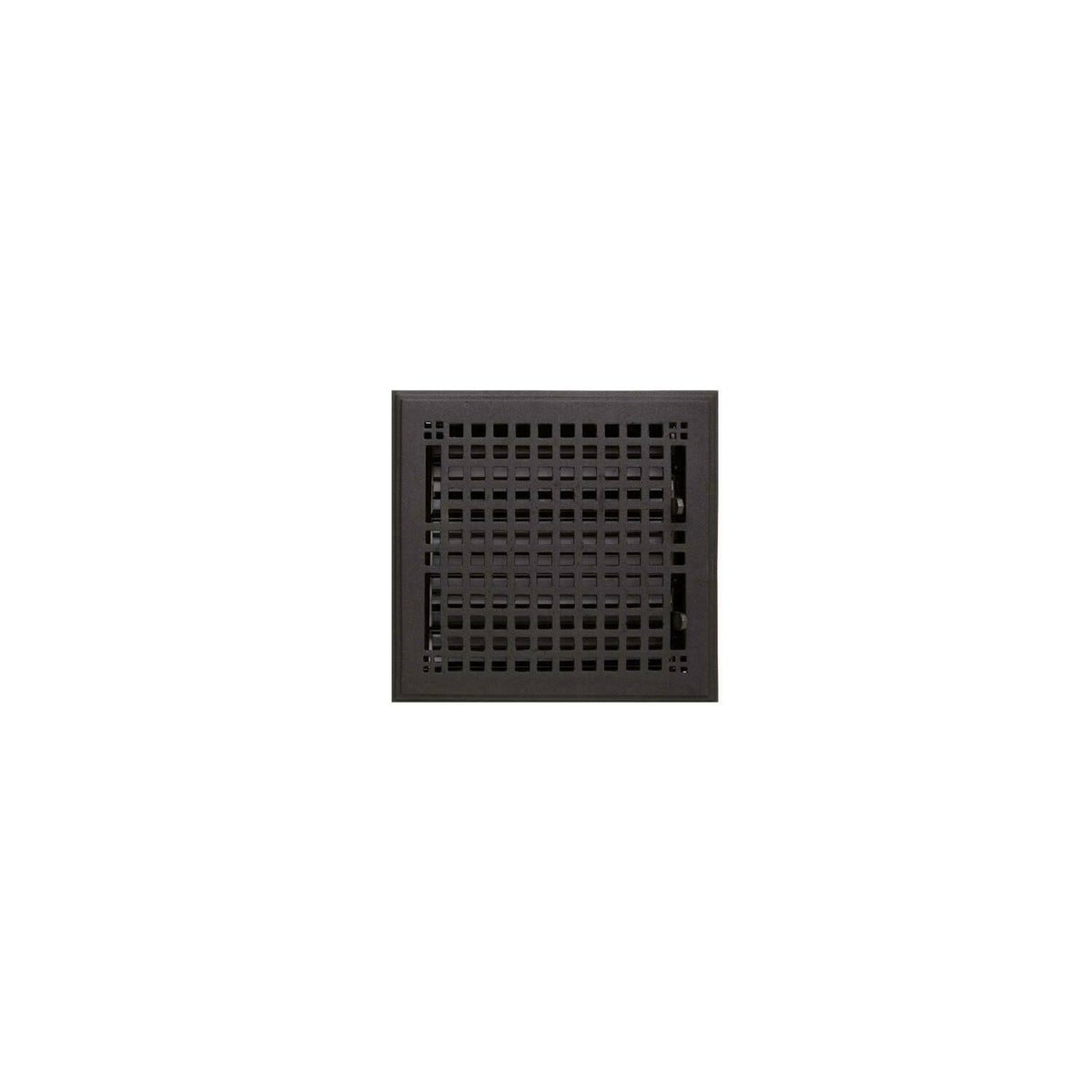 Black Cast Iron Floor Register B75760