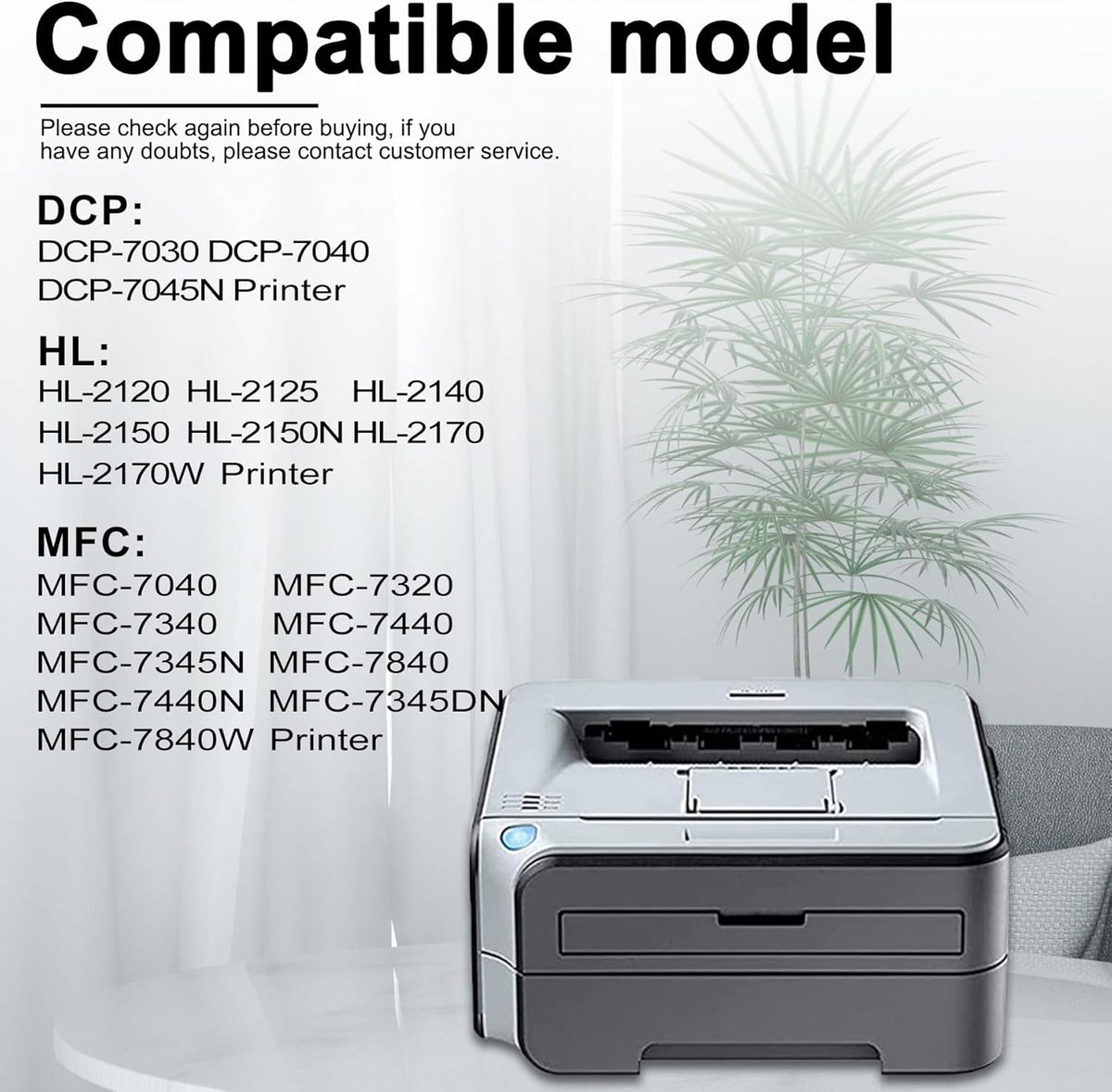 Black High Yield Toner Cartridge for Brother Printer Z7953