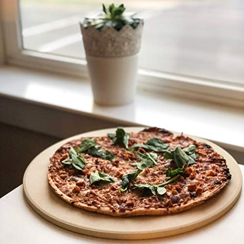 Set of 4 Pizza Grill Stone Tiles R22340