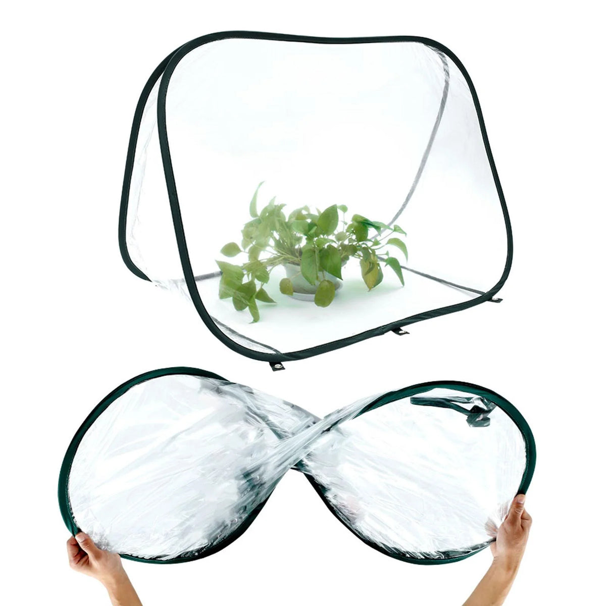 Mini Garden Greenhouse Transparent Waterproof Portable Plant Growing Tent F966566