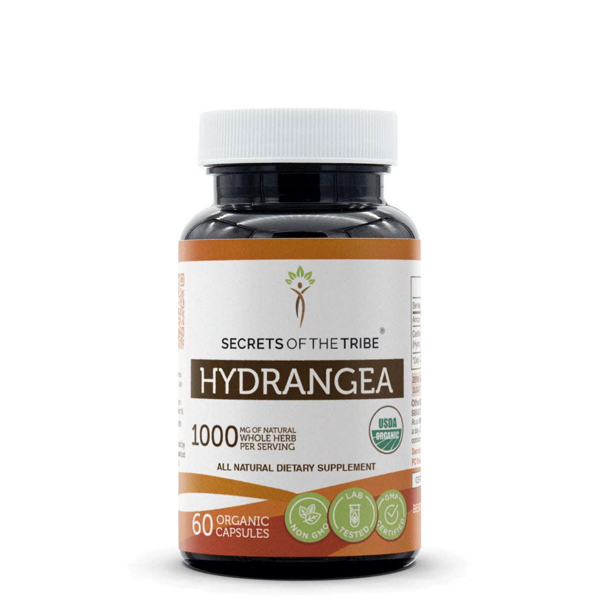 1000 mg USDA Organic Hydrangea 60 Capsules E856258
