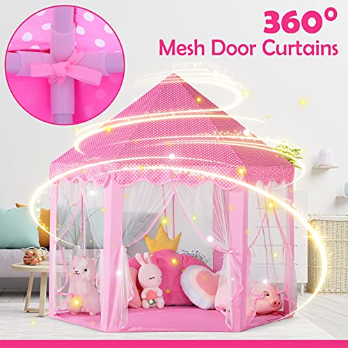 Princess Castle Play Tent Pink M30752