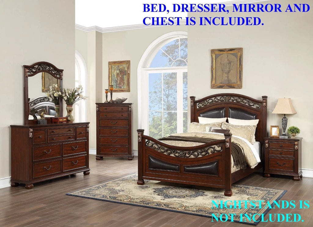 King Size 4p Bedroom Furniture Set S209