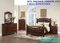 King Size 4p Bedroom Furniture Set S209