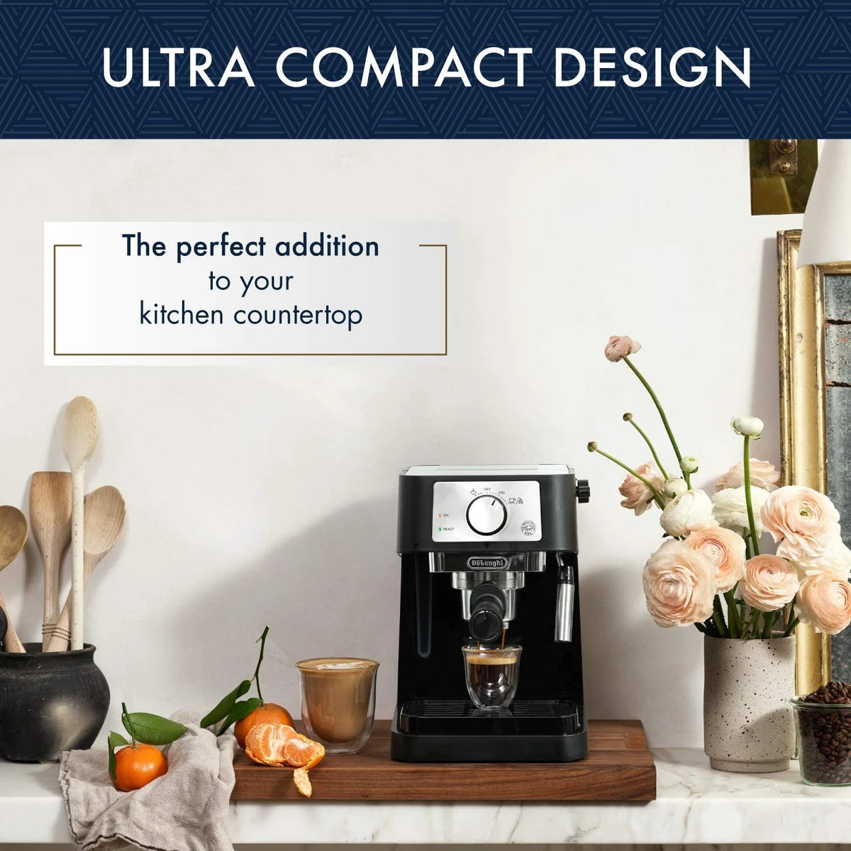 Espresso Maker 15 bar pump 1100W black J536