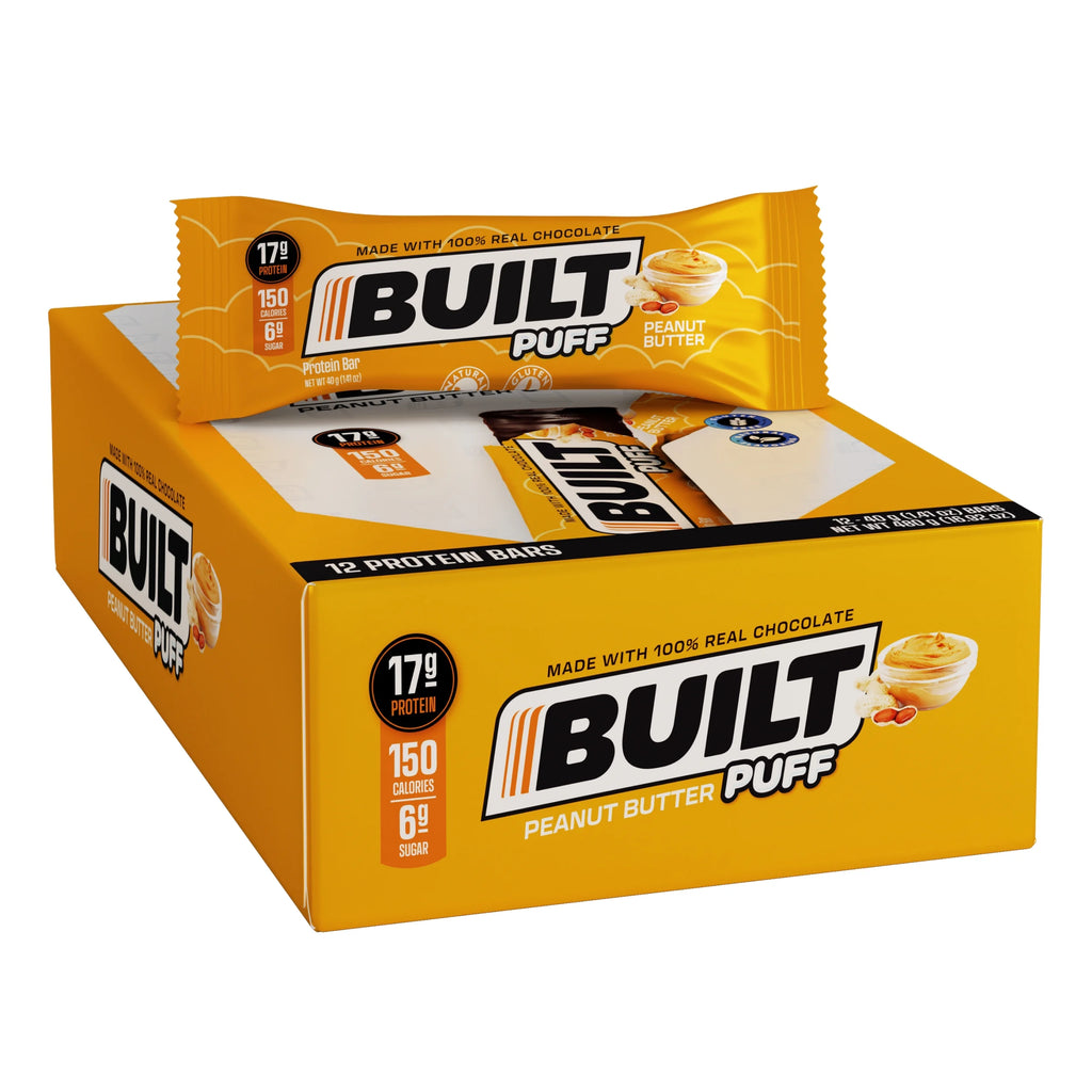 Peanut Butter Puff Protein Bar, 12 Ct Box F114906