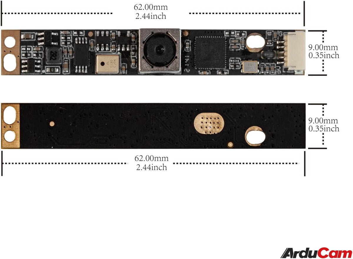 8MP Autofocus Mini USB Camera with Microphone D4729