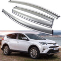 Car Window Visor Vent Shade Deflector Sun Rain Guards S53138