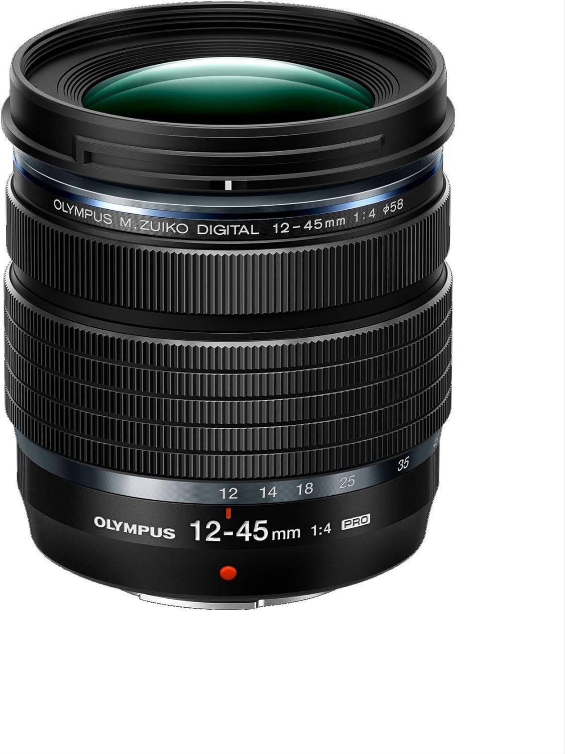 Black 12-45mm F4.0 Lens for Micro Four Thirds Cameras M631