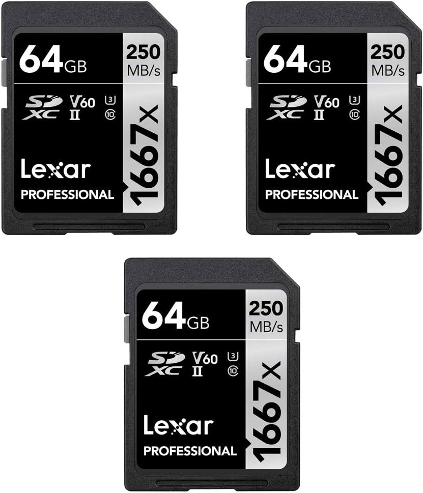 64GB SDHC/SDXC UHS-II Memory Card 2 Pack T897