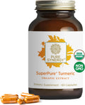Organic Turmeric Curcumin Supplement 500 mg Capsules (60 Capsules) T91599