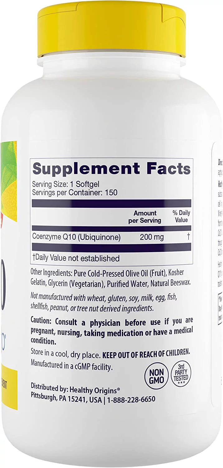 CoQ10 200 mg Softgels R8647