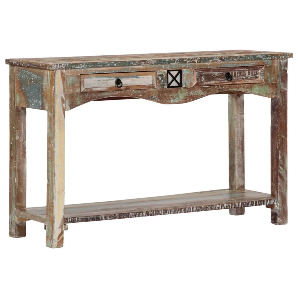 Console Table Solid Reclaimed Wood V2842