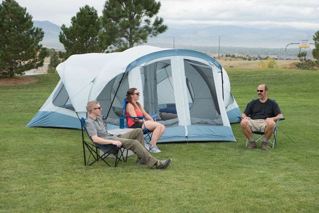 14-Person 18 ft. x 18 ft. Family Tent with 3 Doors I5570
