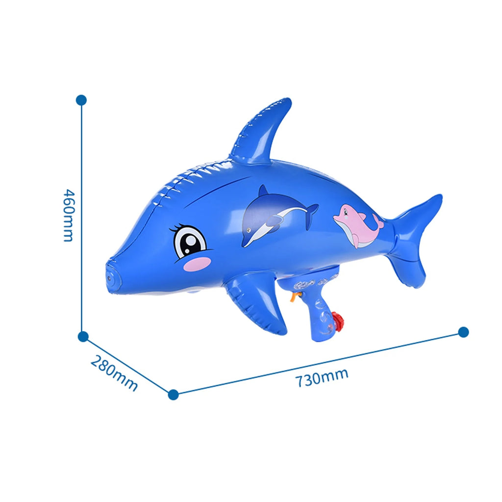 Blue Dolphin Inflatable Animal Shaped Hammer M344648