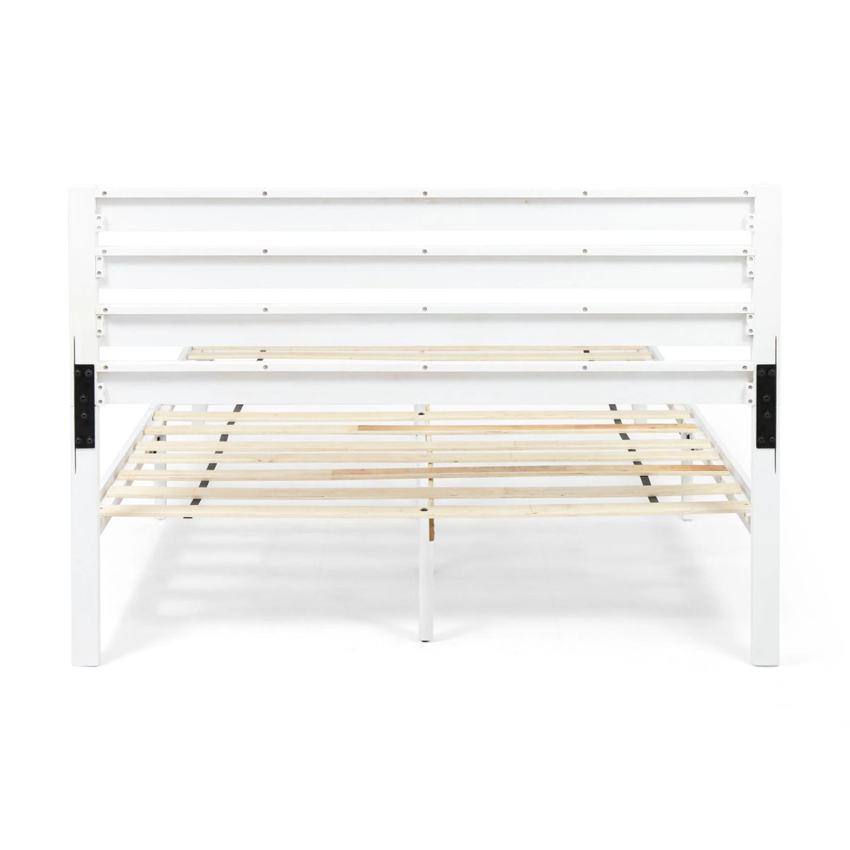 White Queen Acacia Wood Headboard W50145