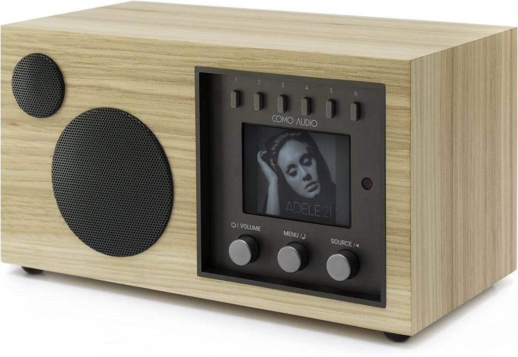 Wireless Speaker with Hand-Crafted Veneer Cabinets H272142