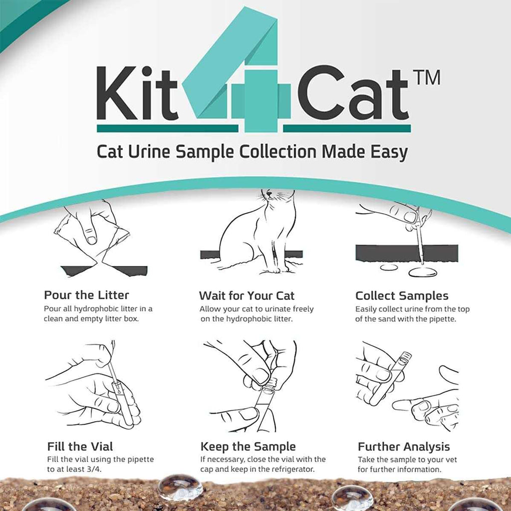 Hydrophobic Litter Sand Cat Urine Sample Collection Kit G269