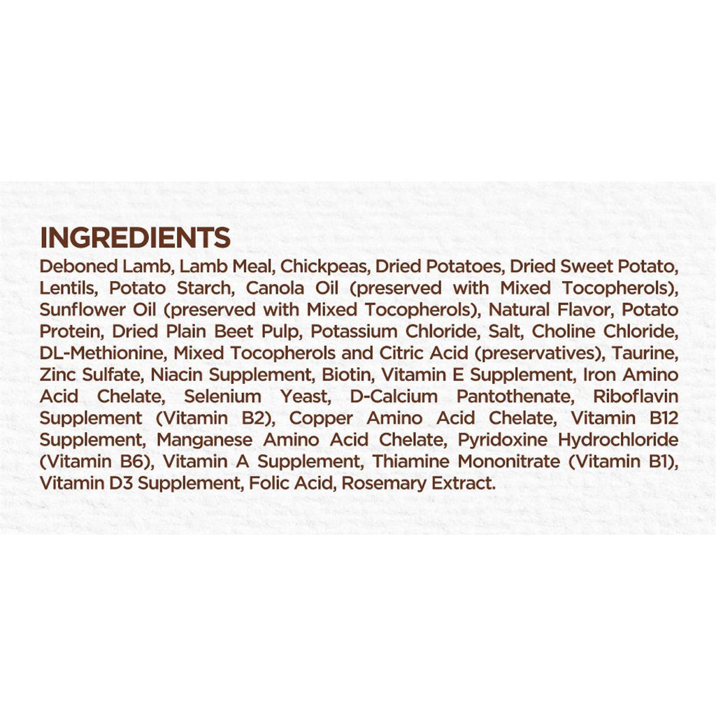 Limited Ingredient Diet Lamb & Sweet Potato Dry Dog Food B645