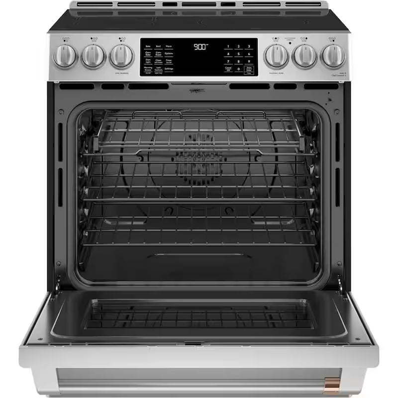 30 in. 5.7 cu. ft. Slide-In Induction Range with Convection Q5401