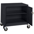 Black Mobile Storage Cabinet R198