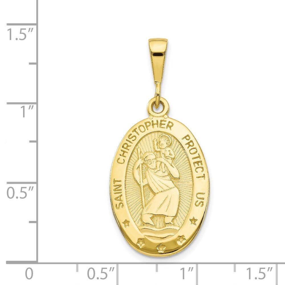 St. Christopher Medal Pendant J9400