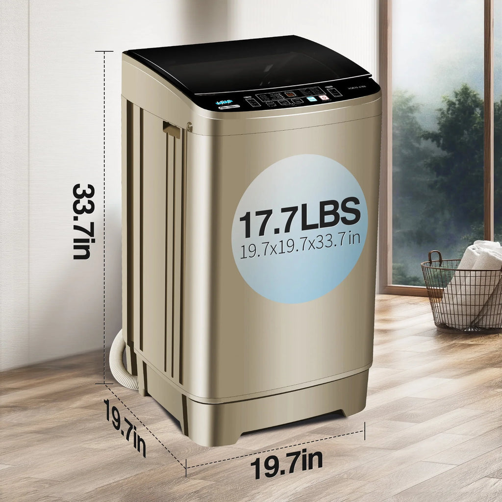 Portable 17.7 lbs Full Automatic Washing Machine N28544