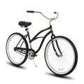 26 inch Red Black Blue Beach Cruiser Bike X5961