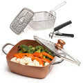 5 Pcs Non Stick Copper Cookware Set S54267