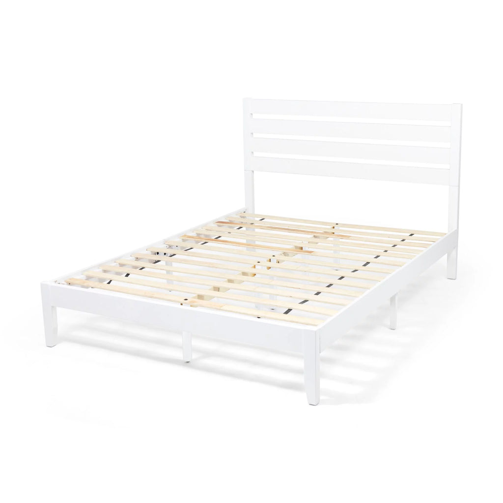White Queen Acacia Wood Headboard W50145
