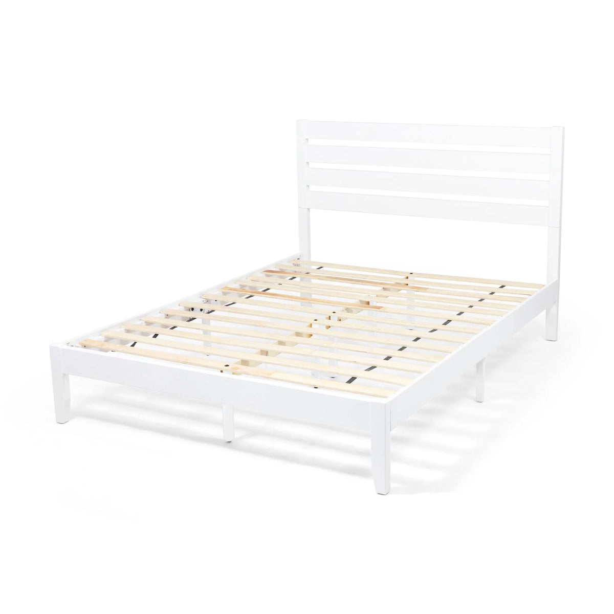 White Queen Acacia Wood Headboard W50145