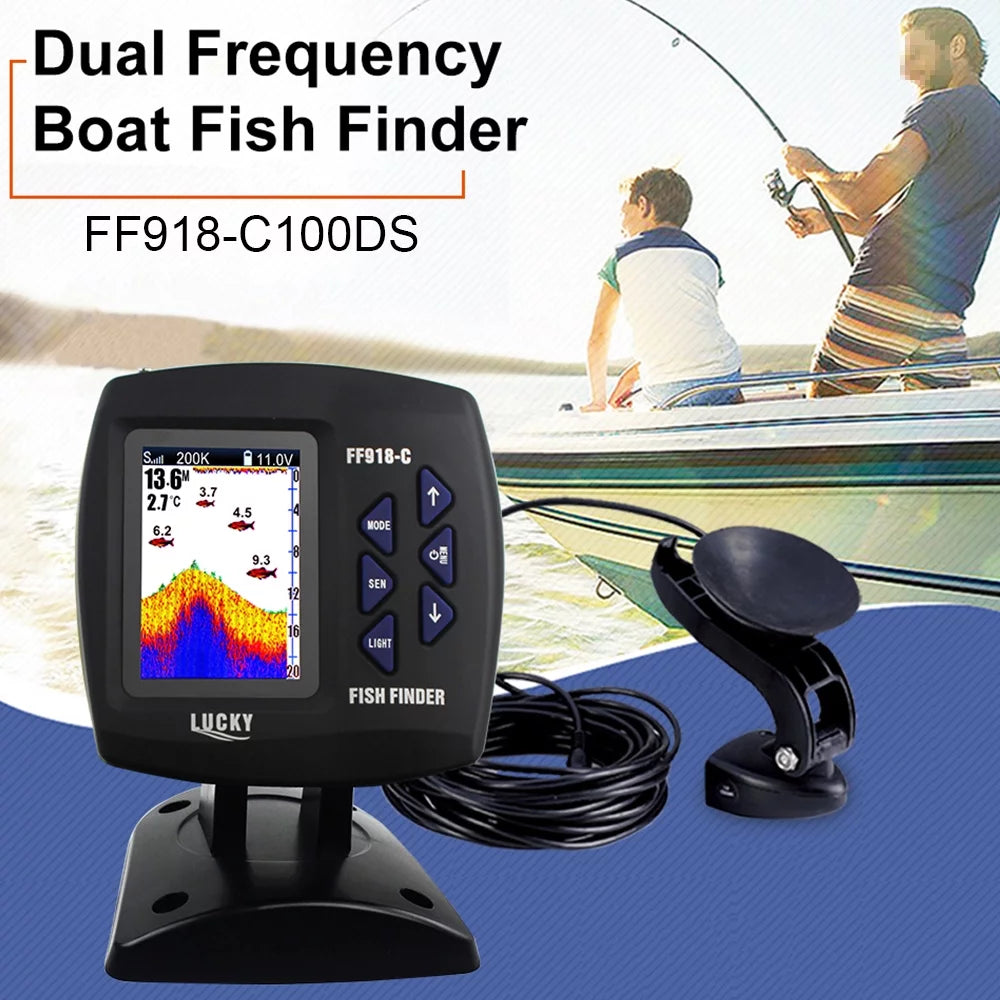 Wired Dual Frequency Fish Finder K58837