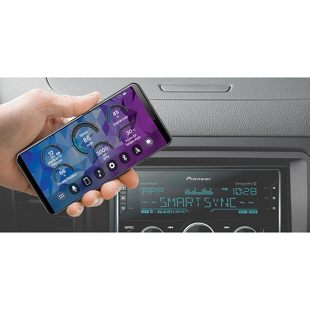 Double-DIN Car Stereo Head Unit with Bluetooth L273
