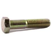 3/8-24 x 5 Grade 8 Hex Cap Screw Yellow Zinc Plated E548254