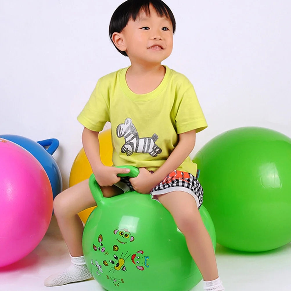 Inflatable Rubber Hopping Ball for Kids J680