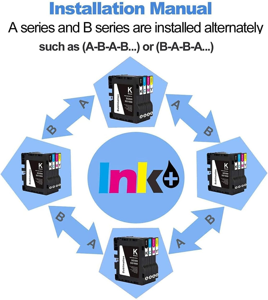 Sublimation Ink Cartridge 4-Pack T790