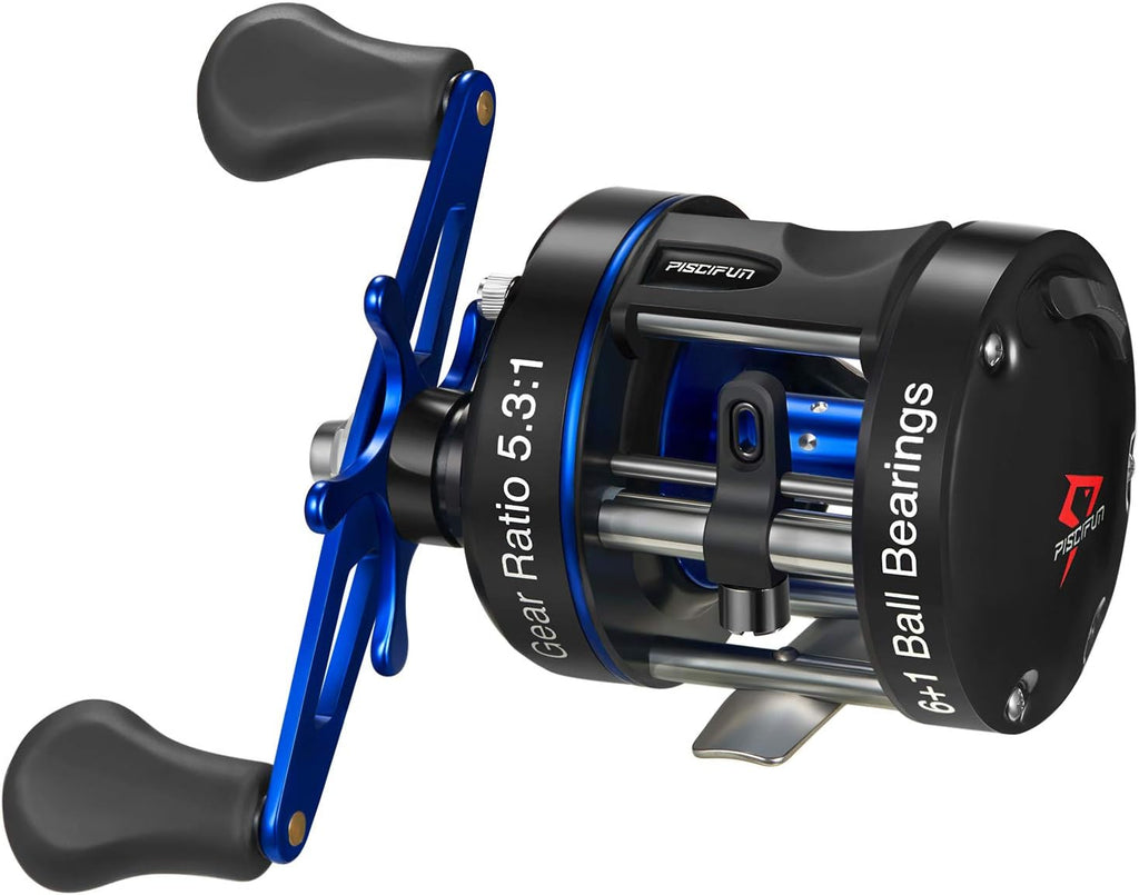 Round Baitcasting Reel Pack of 2 W497848