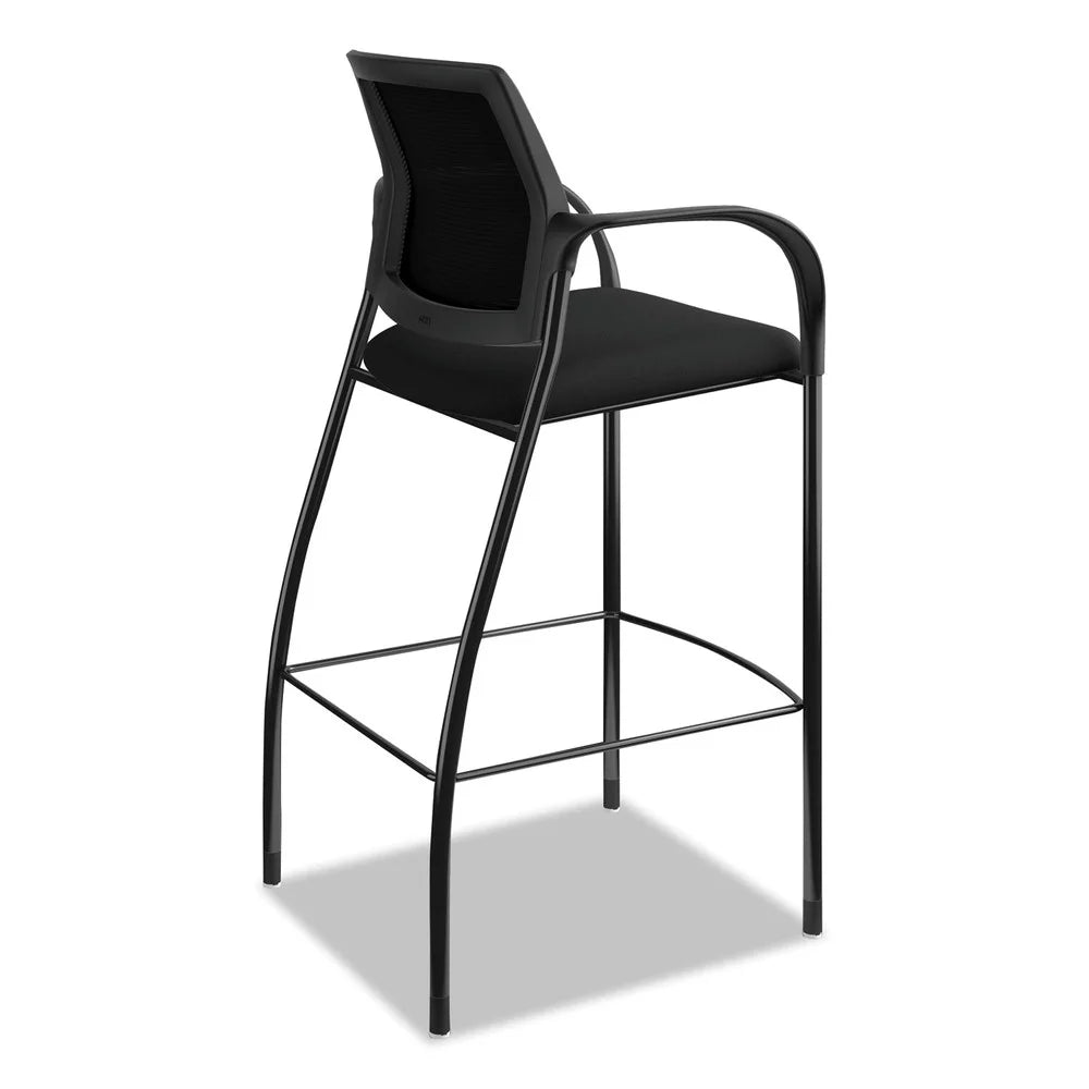 Black Cafe-Height Stool R66162