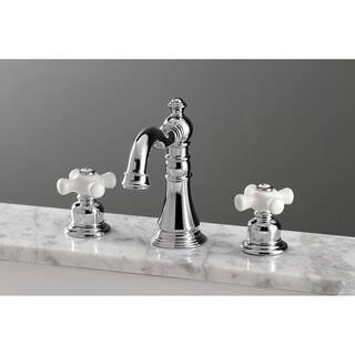 Brushed Brass Widespread Bathroom Faucet Y9663