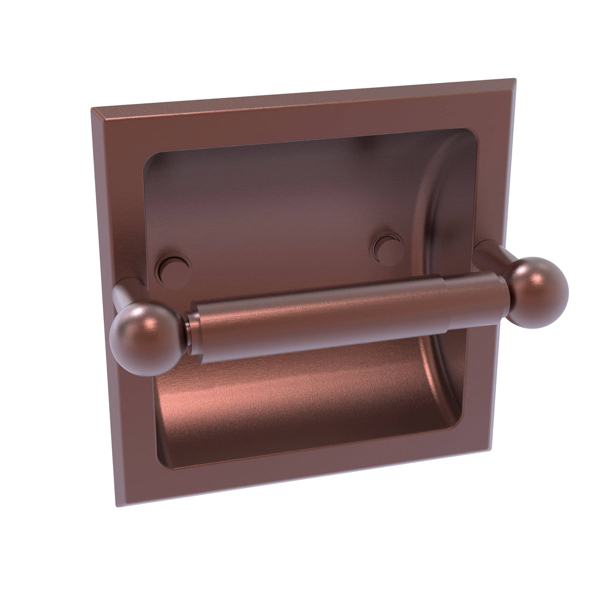 Recessed Toilet Paper Holder Polished Nickel D991