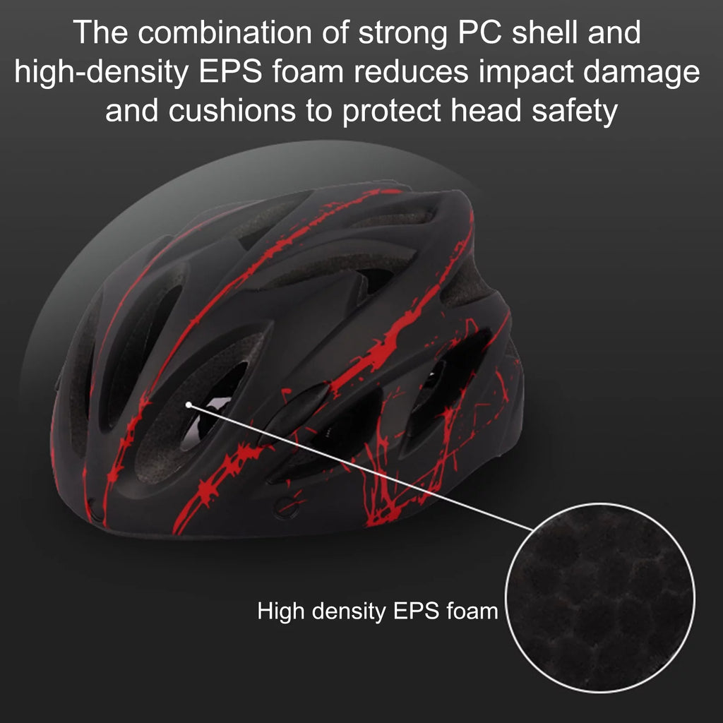 Ultralight Adjustable Cycling Helmet with Goggles N532005