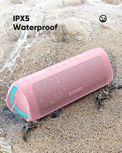 Black Portable Wireless IPX5 Waterproof Bluetooth Speaker X375