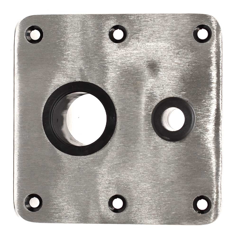 Boat Ski Pylon Base Drop-In 7 Inch Satin S12903