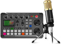 Podcast Microphone and Audio Mixer Bundle W382571