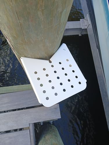 Aluminum Boat Dock Step with Powder Coat Finish X6138