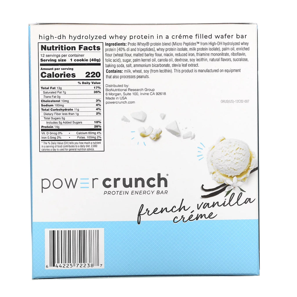 French Vanilla Creme 1.4-Ounce Protein Energy Bar (Pack of 12) J555777