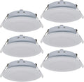 4.5Inch LED RV Puck Light Full Aluminum Recessed Ceiling Lights Pack of 6 A85047