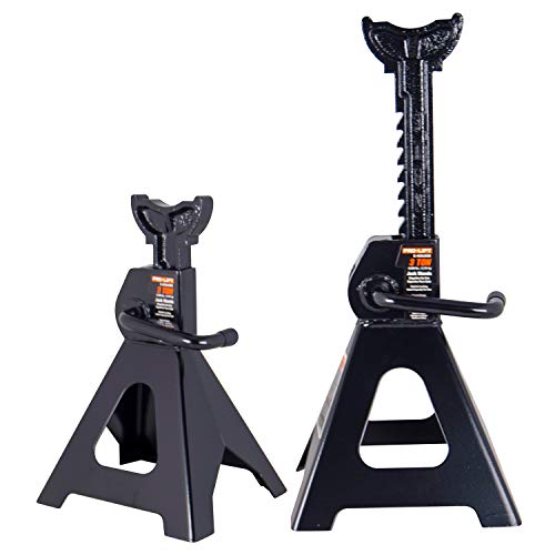 3 Ton Heavy Duty Floor Jack Jack Stands Creeper Combo Black C56822